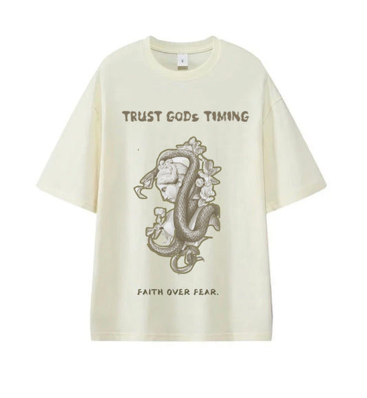 TRUST GOD’S TIMING - Serpent & Guardian Tee