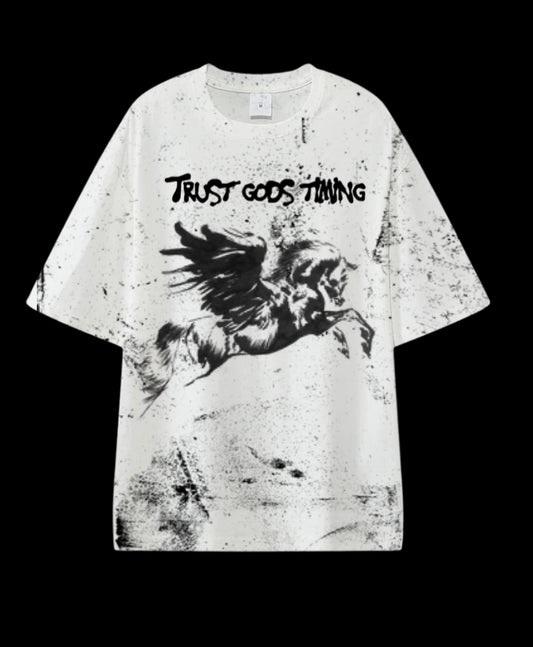 Pegasus of Faith T-shirt – Trust God's Timing