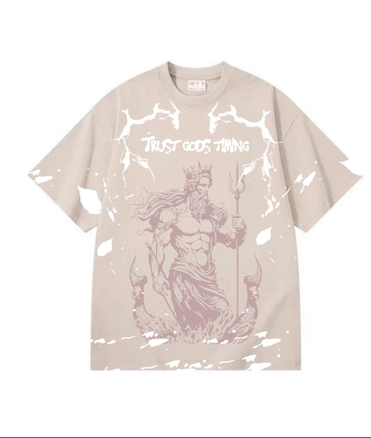 TRUST GOD'S TIMING - Poseidon Power Tee