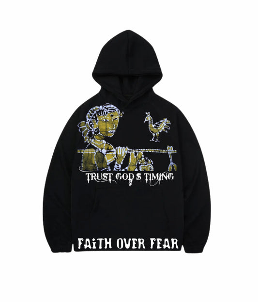 Ancient Wisdom Hoodie – Trust God's Timing