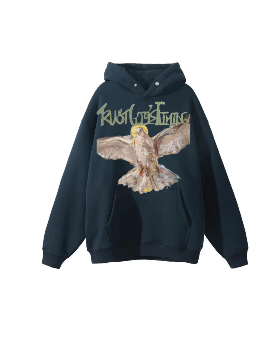 Soaring Faith Hoodie – Trust God's Timing