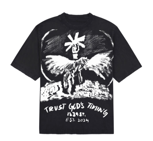 TRUST GOD’S TIMING - Winged Journey Tee