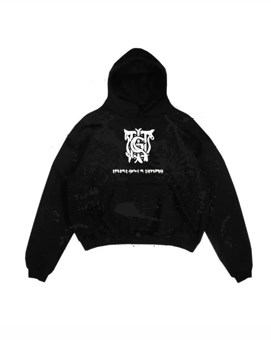 Signature Logo Hoodie – Trust God's Timing