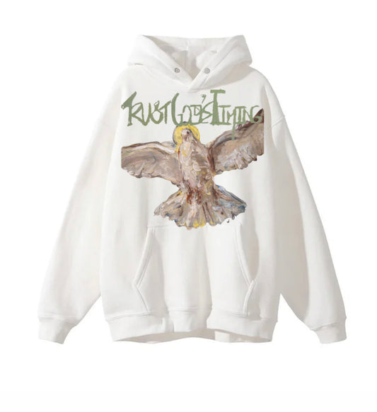 Soaring Faith Hoodie – Trust God's Timing